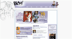 Desktop Screenshot of blam.be